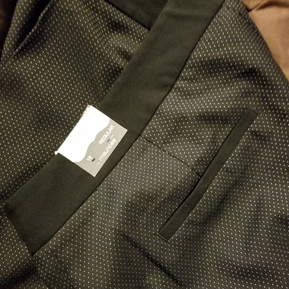 Maurices plus 18 ponte ankle pants black new w/tag